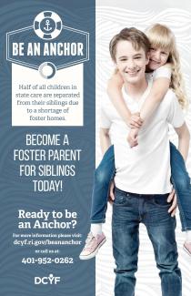 Be an Anchor Siblings Poster
