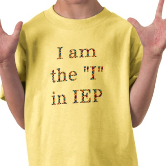 I am the "I" in IEP Shirt